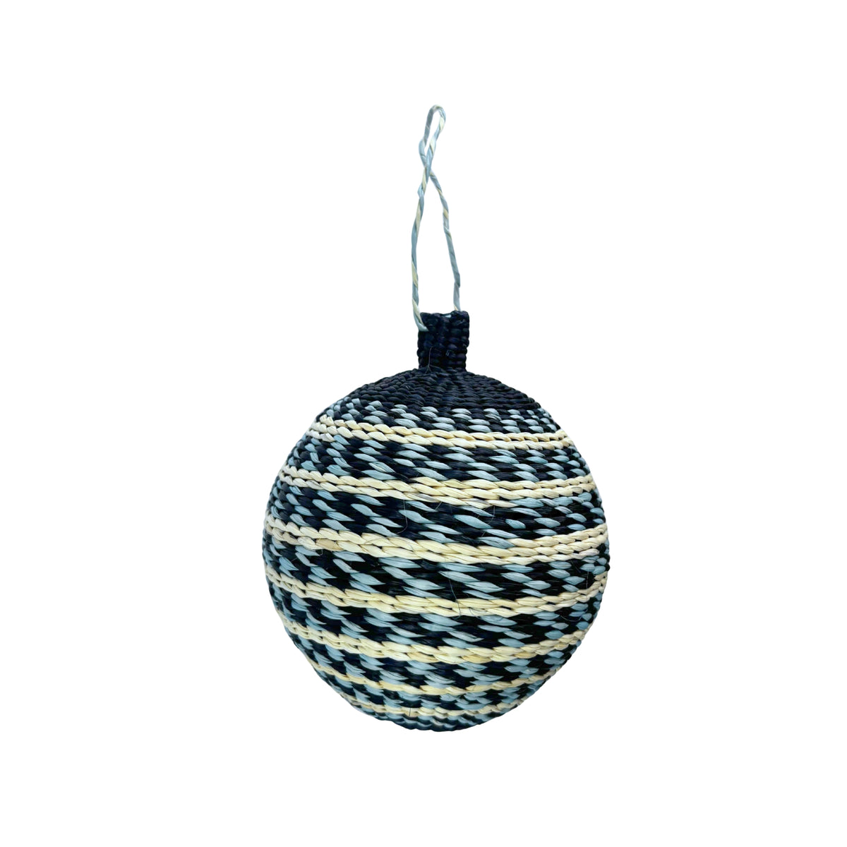 Midnight Twist Christmas Ball image 0