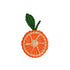 Orange Half Napkin Ring image 0