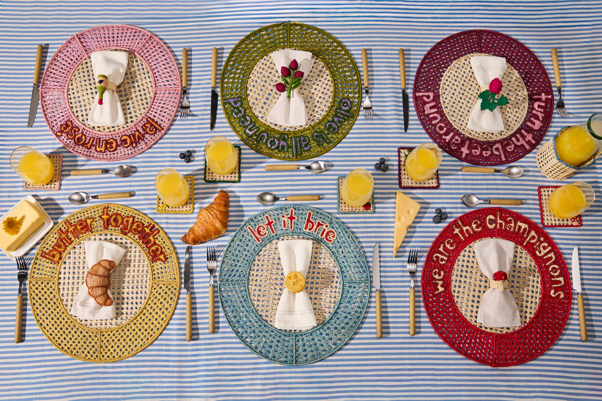 The Full Spread - 6 x Placemat Bundle