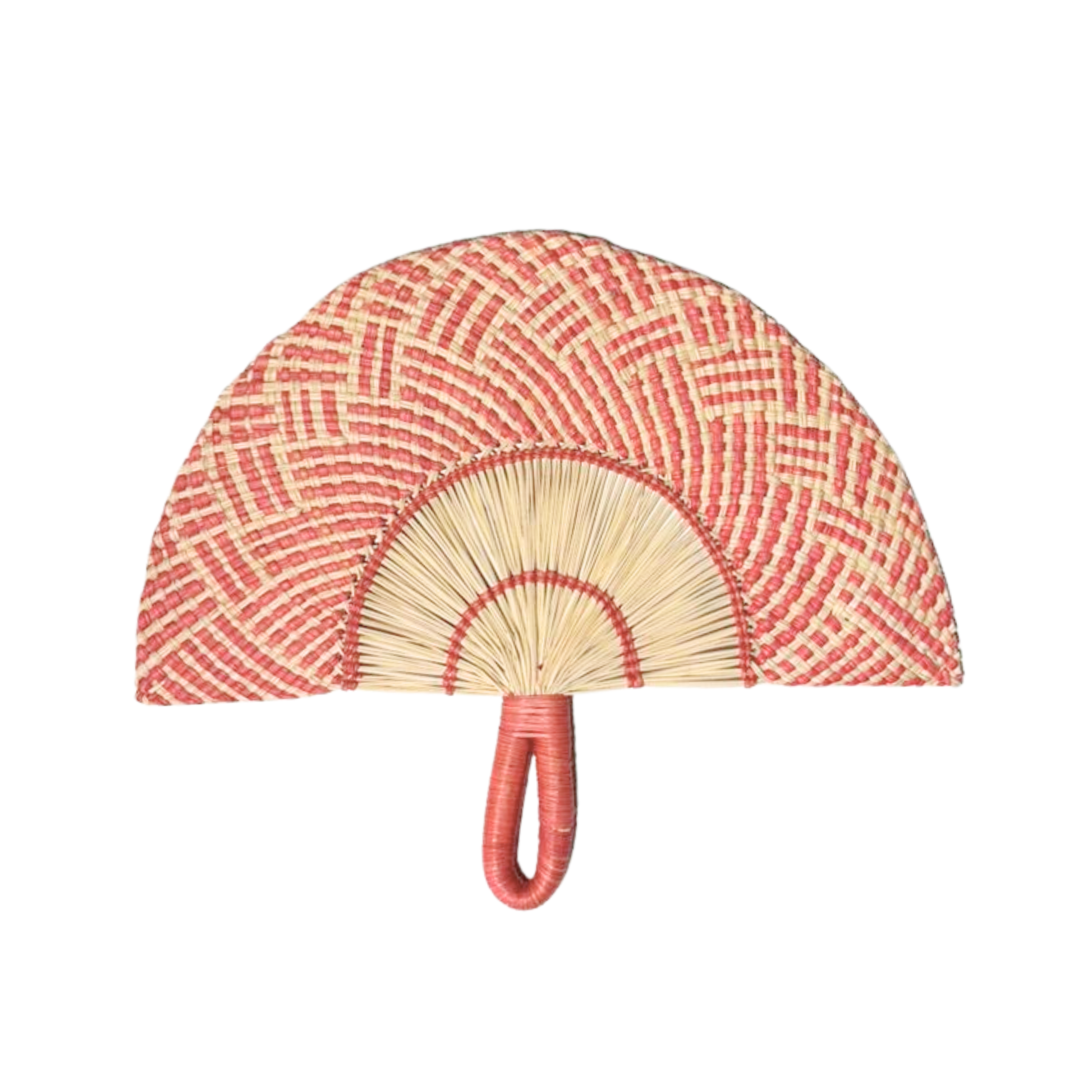 Flat Rose Hand Fan image 0