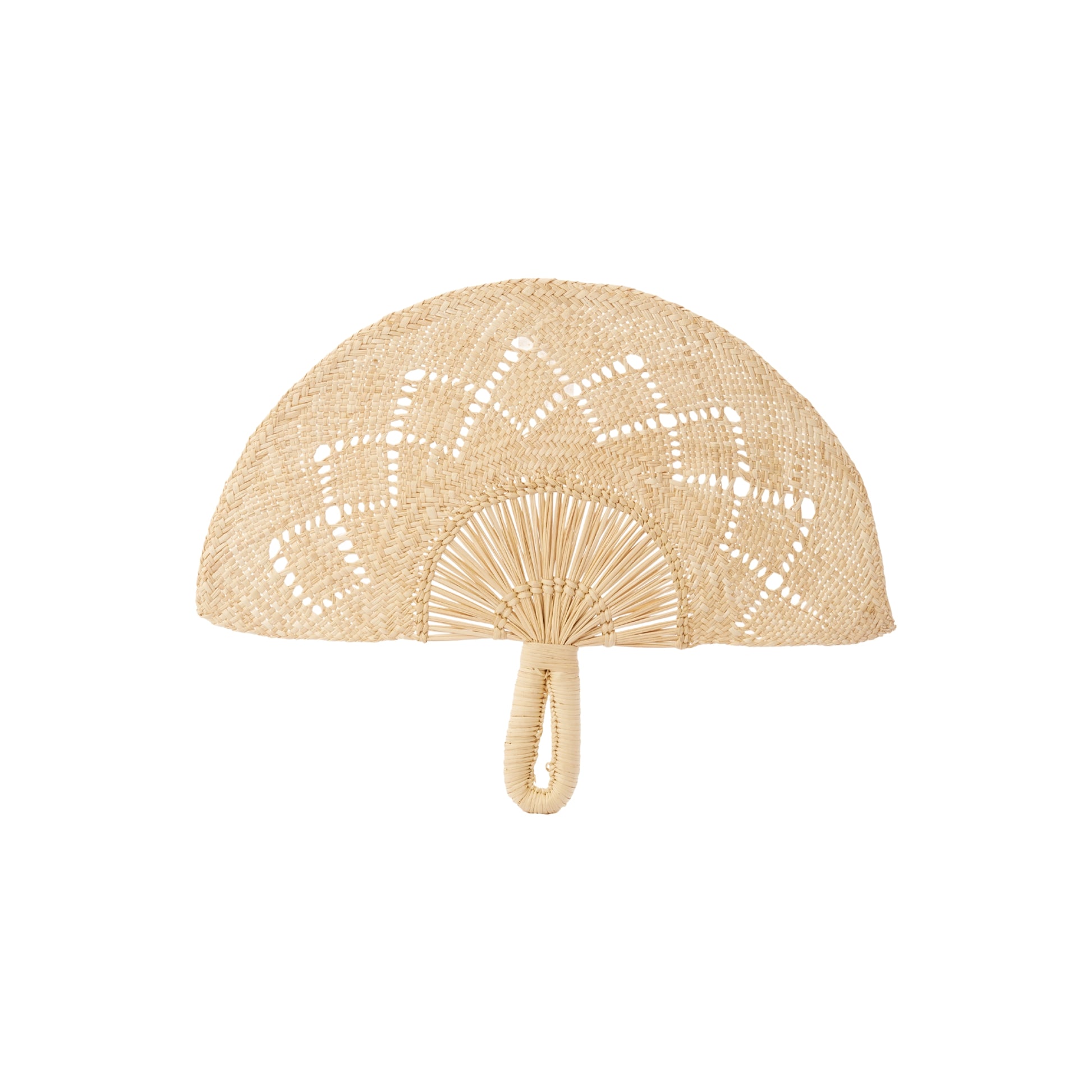 Flat Calado Hand Fan image 0