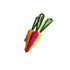 Rainbow Carrots Napkin Ring image 0