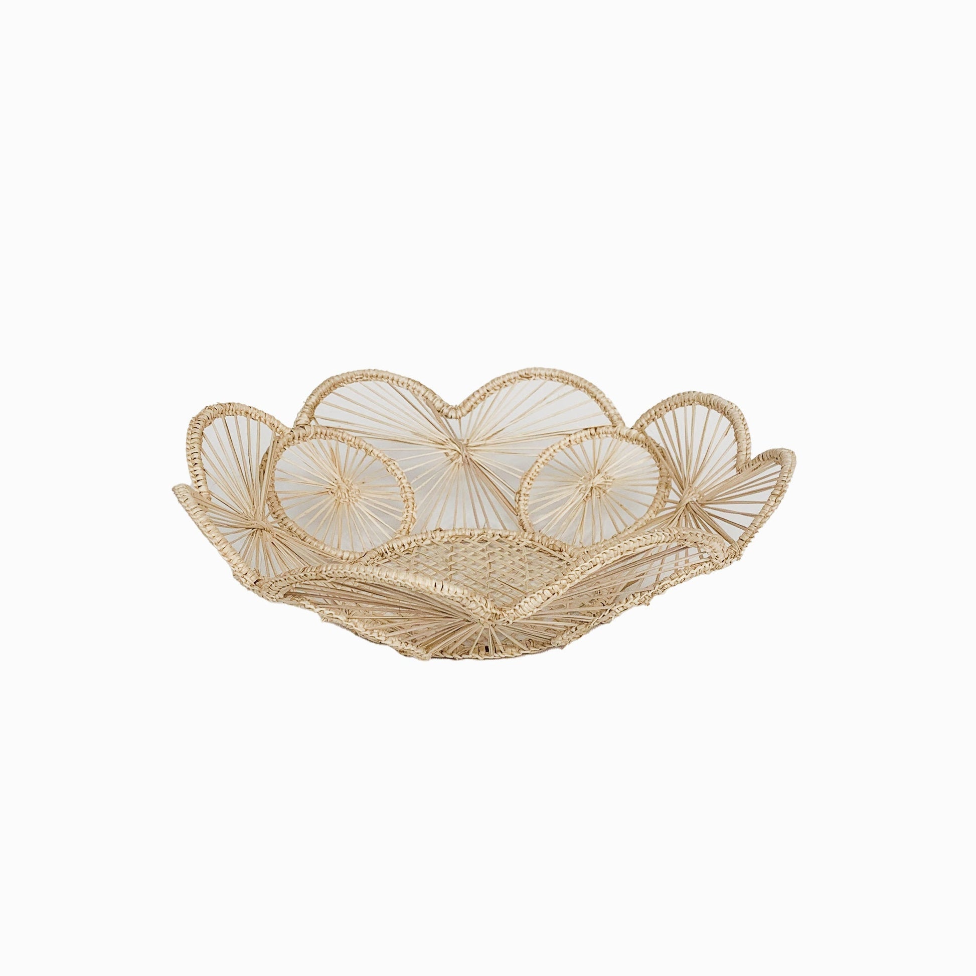 Petals Iraca Bread Basket image 0
