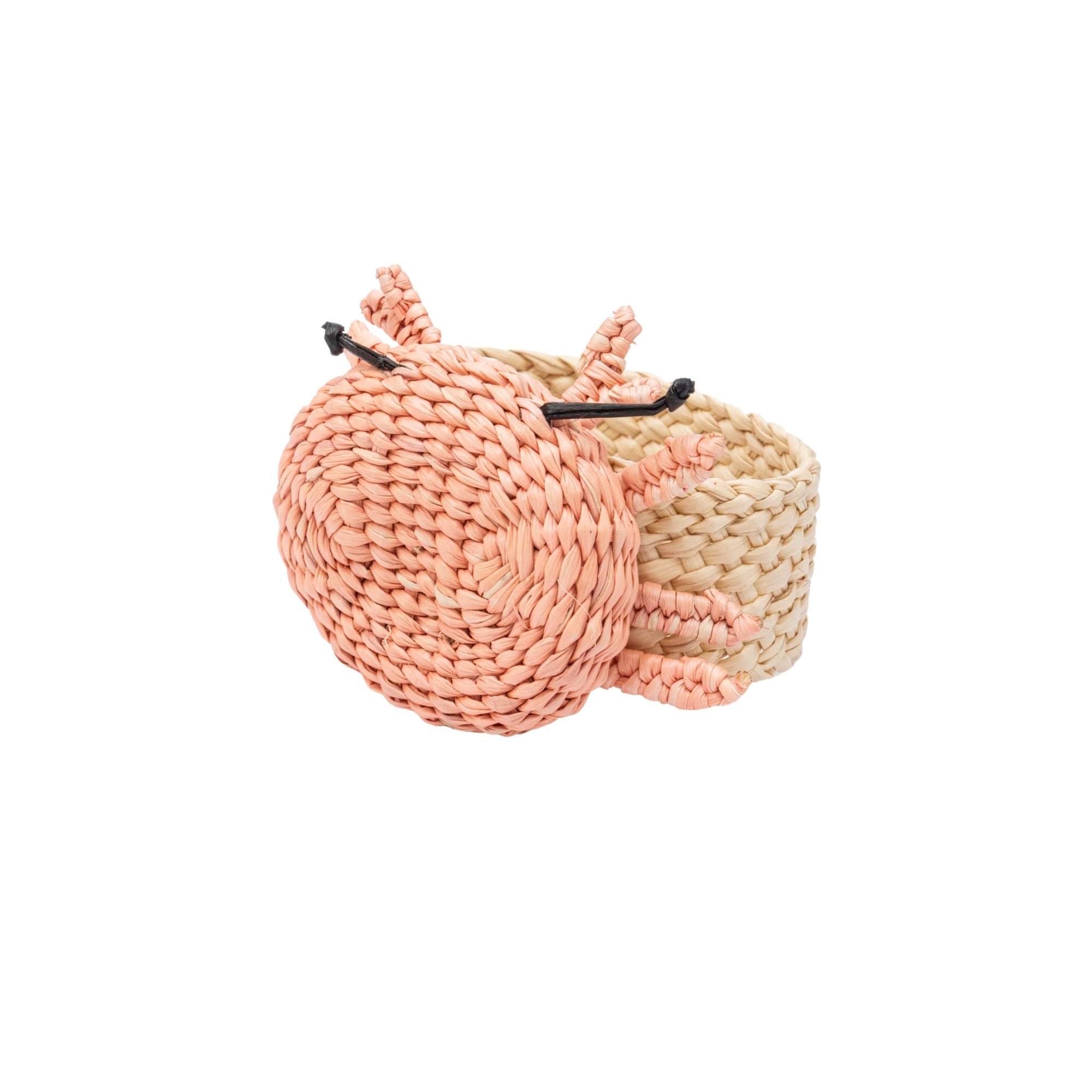 Pink Crabby Napkin Ring image 0
