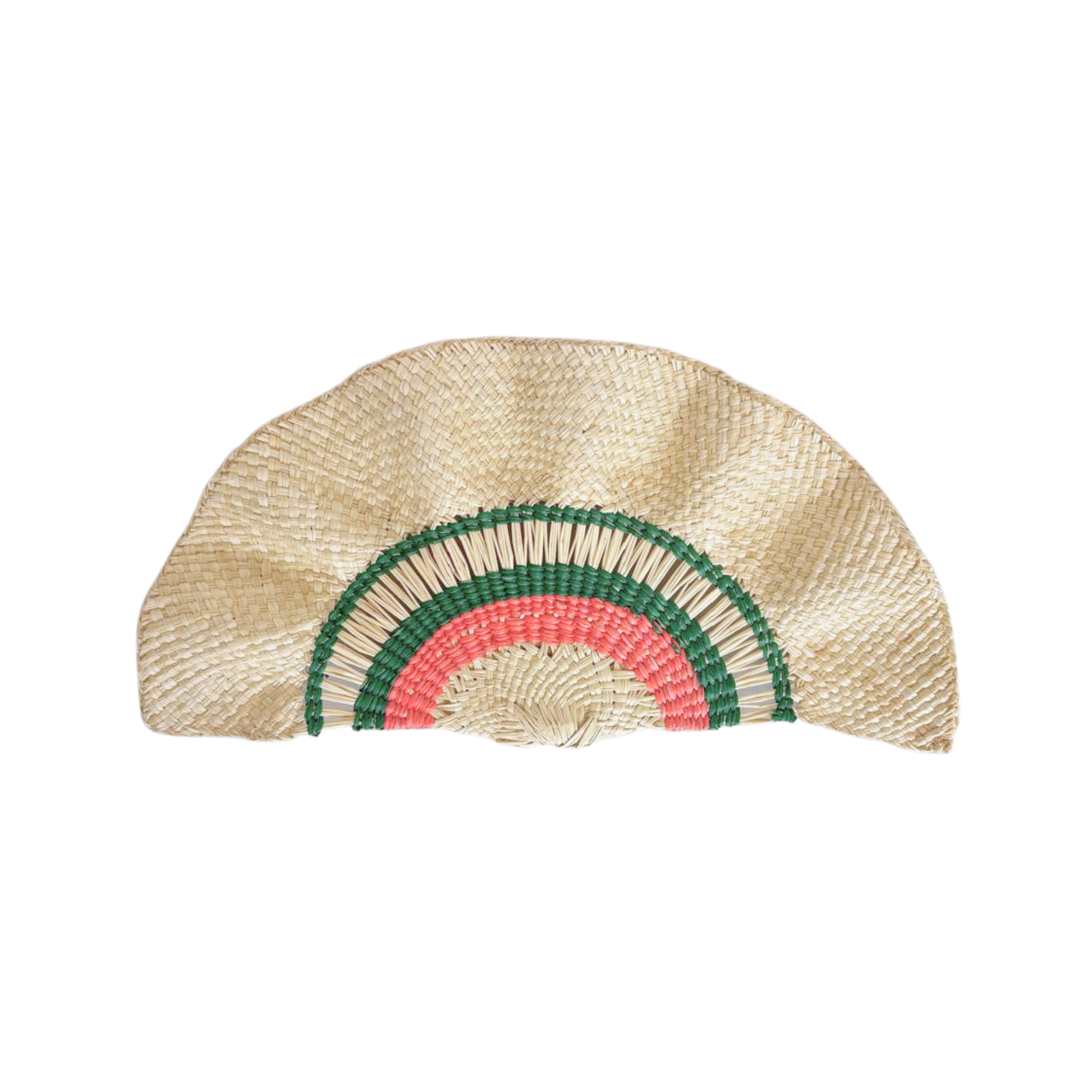 No Handle Emerald Pink Fan image 0