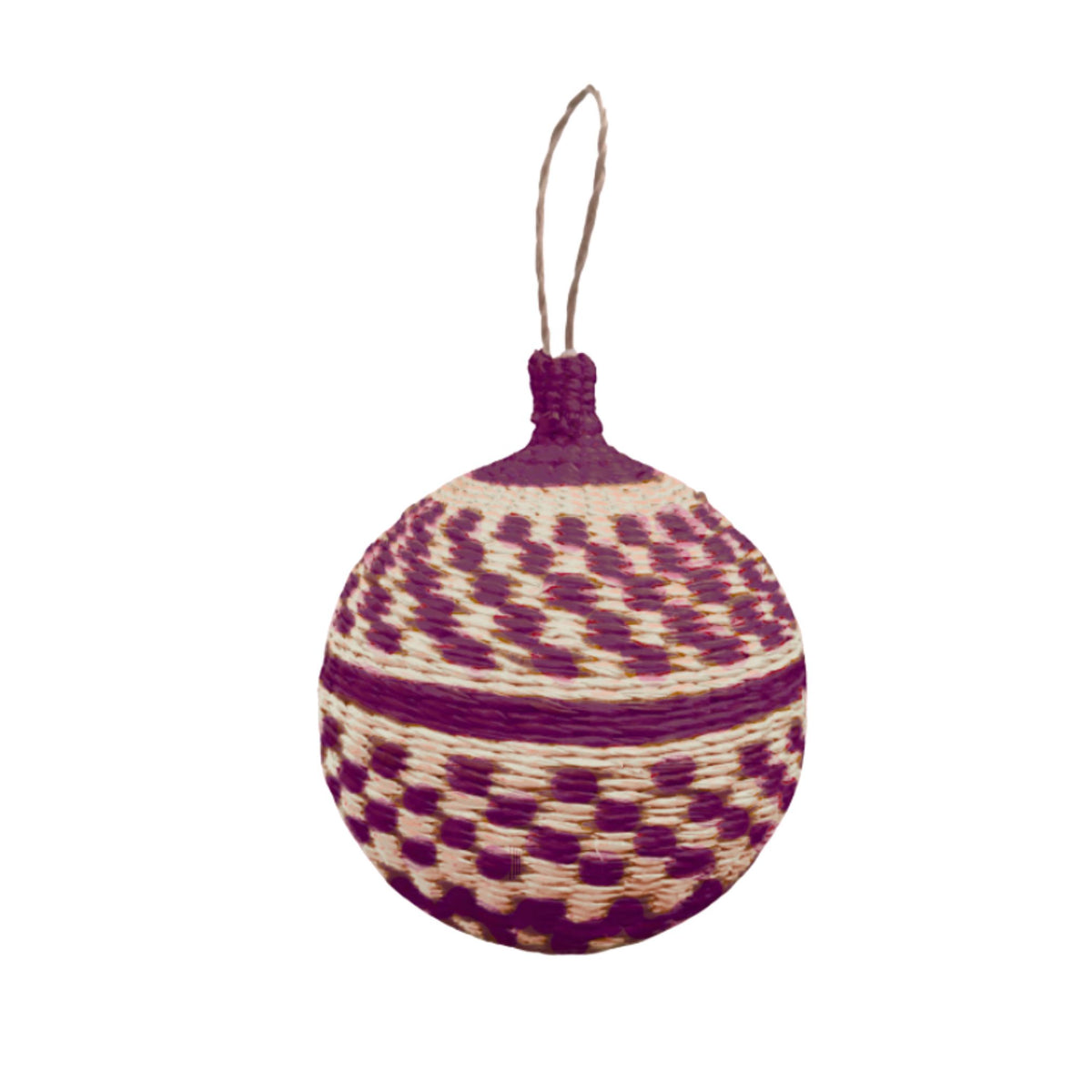 Plum Christmas Ball