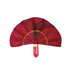 Frilly Bordeaux Hand Fan image 0