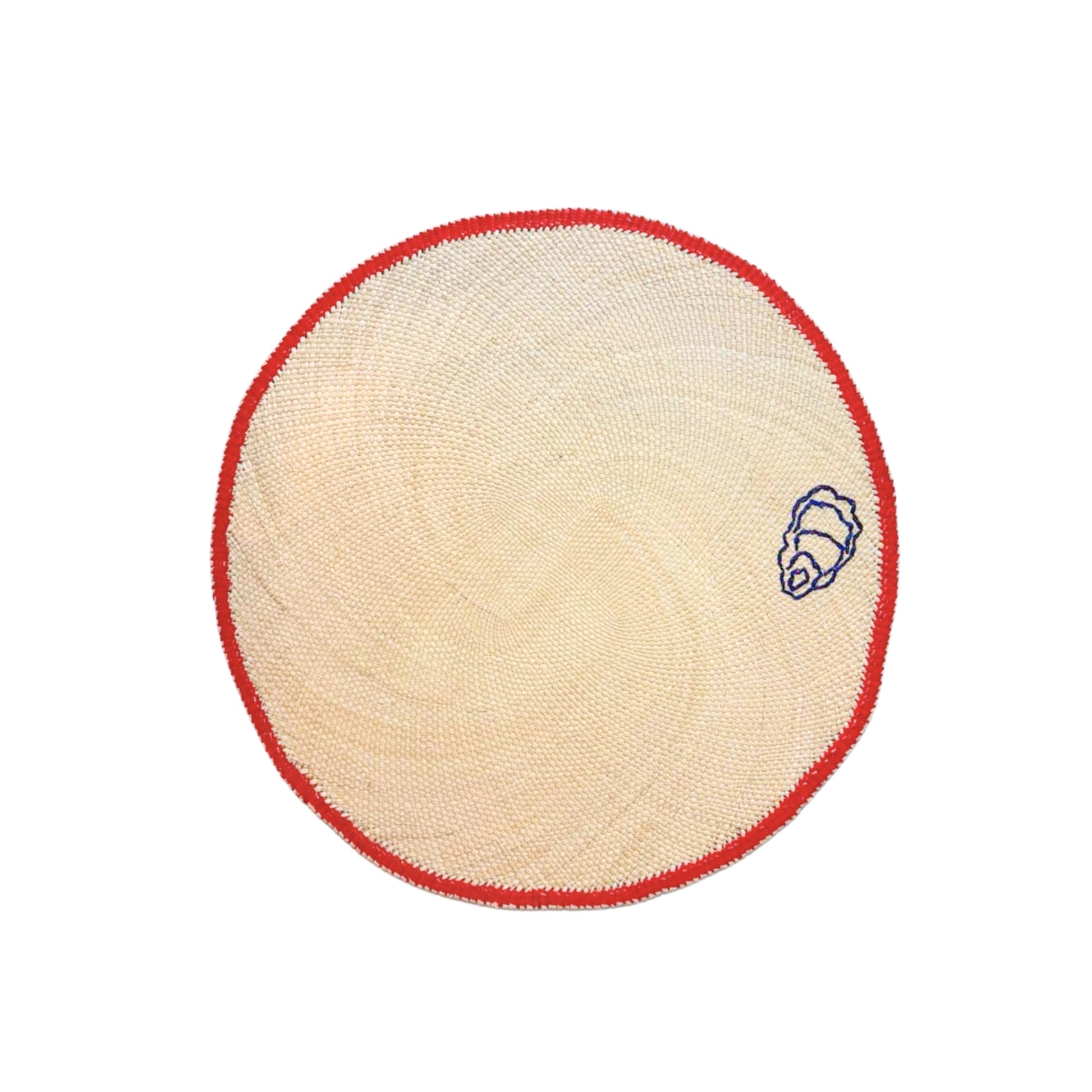 Embroidered Oyster Placemat image 0