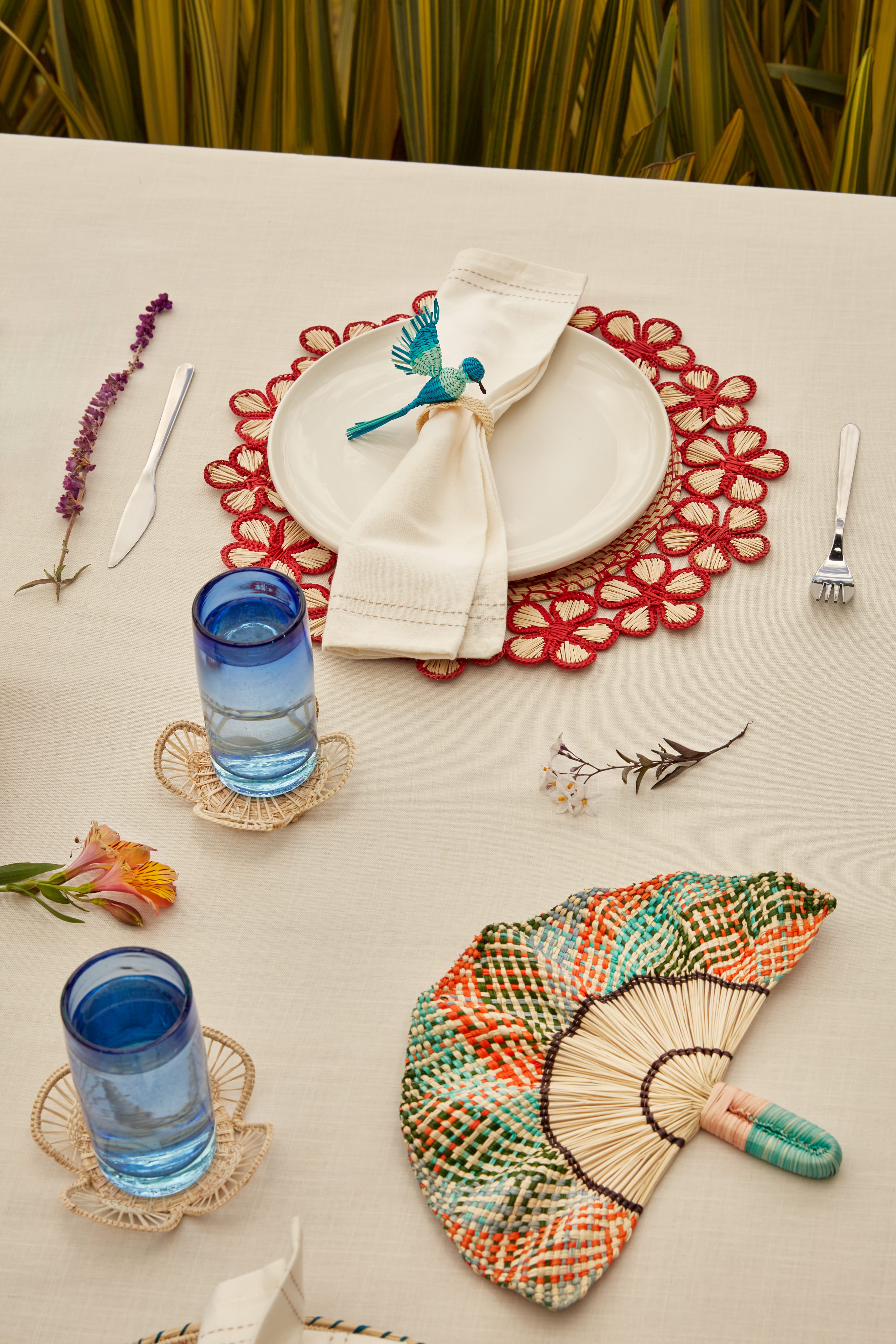 Flowers Spiral Placemat image 1