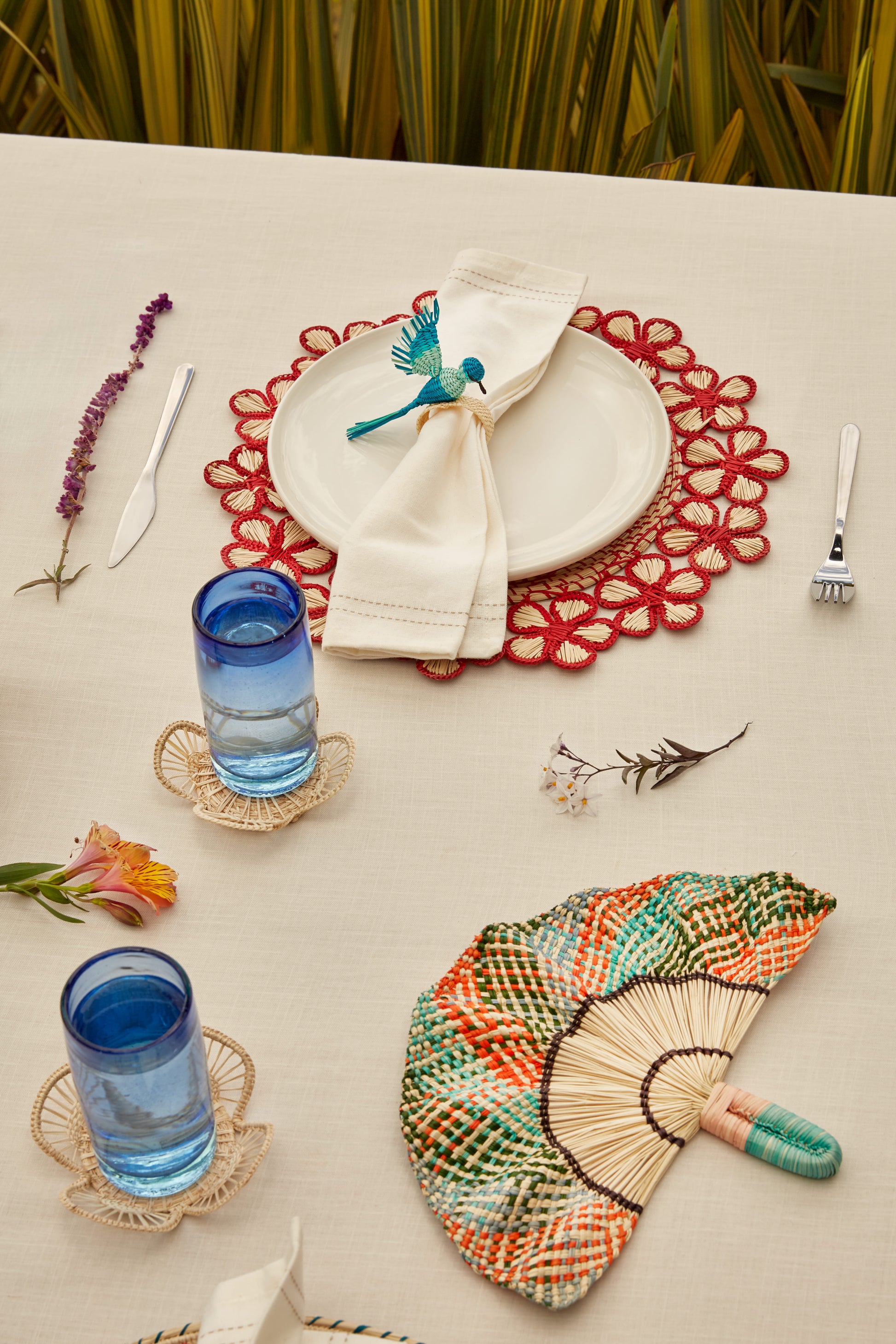 Flowers Spiral Placemat image 1