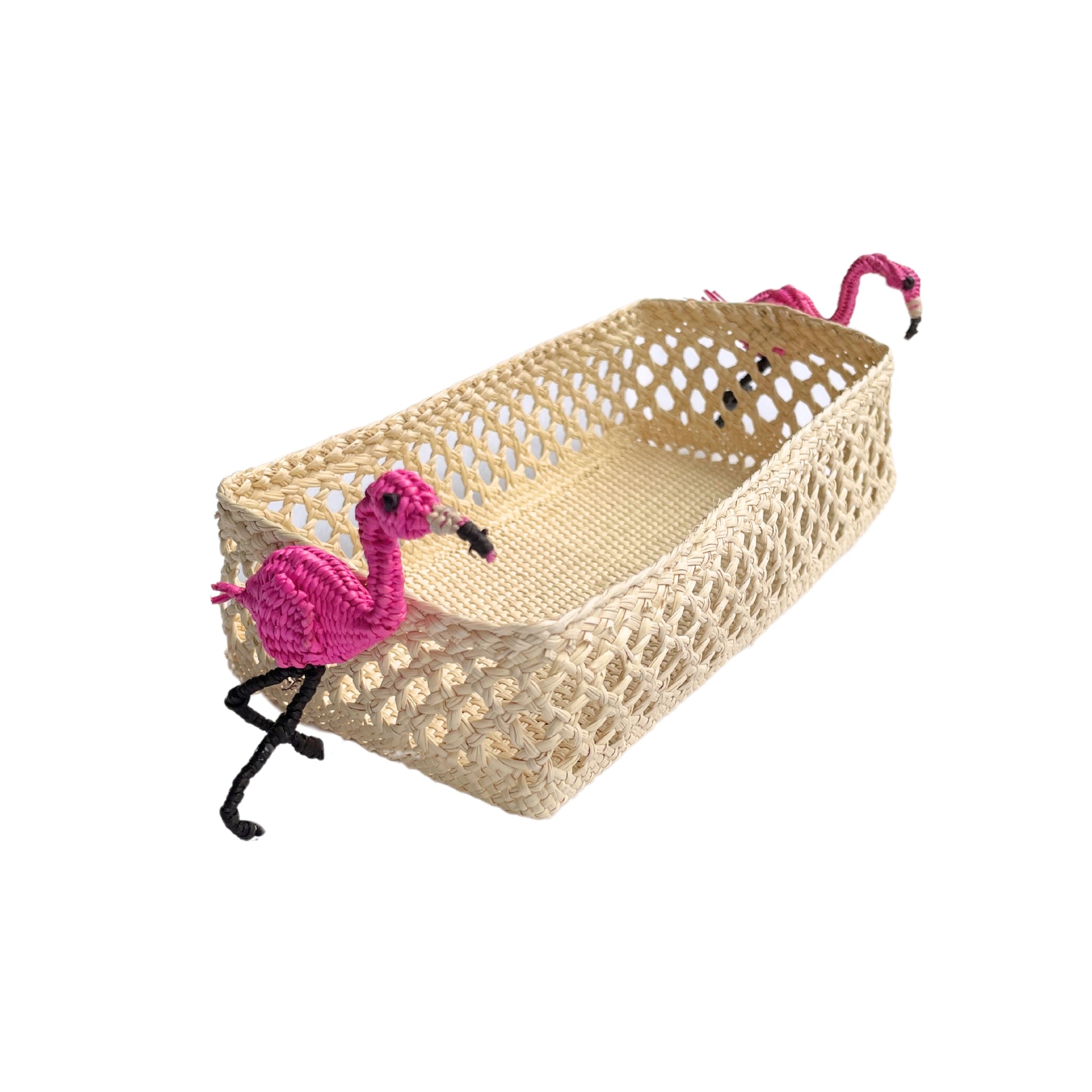 Flamingo Bread Basket image 0